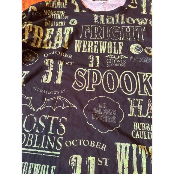 LuLaRoe Hudson Long Sleeve Shirt – Size XL – NWT – Halloween Print - Picture 13 of 14
